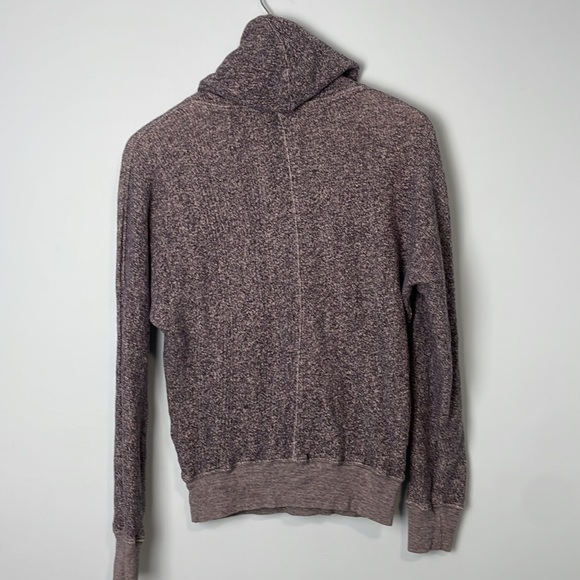 TNAMarled Purple Oversized Cowlneck Hoodie Size XS - Picture 7 of 9